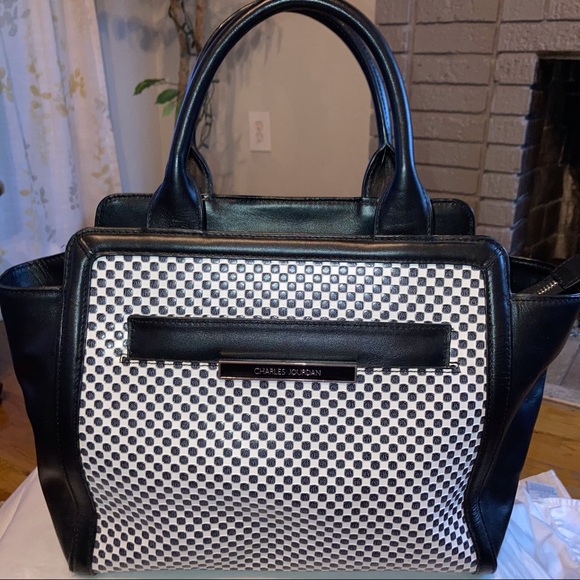 Charles Jourdan "Janice" handbag / shoulder bag - Picture 1 of 8